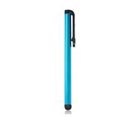 Pack of 5 Slim Aluminium Stylus Pens for Samsung Galaxy A11 Smartphone Tablet Universal Writing (Blue)