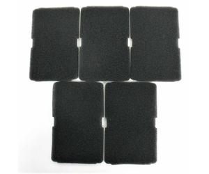 PACK OF 5 SMEG EVAPORATOR BLACK TUMBLE DRYER FILTER SPONGE 2964840100