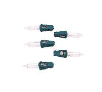 Pack of 5 Spare Clear Push in Fairy Bulbs 1.4v 0.35w 0.25a (S55)