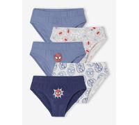 Pack of 5 Spider-Man Briefs for Boys chambray blue