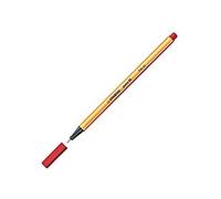 Pack of 5 stylo-feutres Stabilo Point 88 Fine 0.4 mm Tip Red