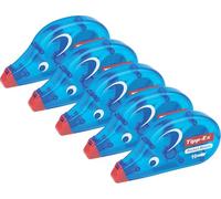 Pack of 5 Tipp-Ex Pocket Mouse White Correction Tape Rollers 10m x 4.2mm