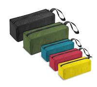 (Pack of 5) Tool Storage and Organization Kit with Waterproof Oxford Cloth Zipper Pouches Tools Bag 600D Oxford Cloth Tool Organizer Spacious Tool Bag Zipper Pouches Small Tool Bag Large Tool Bag