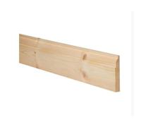 Pack of 5 (Total 5 Units) - Ovolo Natural Pine Skirting - 19mm x 119mm - 4200mm Length