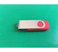 Pack of 5 USB 2.0 Flash Memory Drive Swivel Twister 8GB 16GB 32GB & 64GB UK (16GB, Hot Pink)