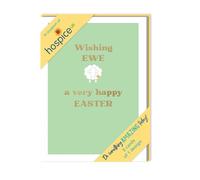 Pack of 5 Wishing Ewe Happy Easter Hospice UK Charity Easter Cards ESAP001