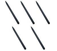 Pack of 5 x 2 in 1 Stylus Pen for Touch Screens and GPS/PDA's [Black]