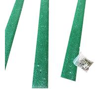Pack of 5 x 600mm Anti-Slip Decking Strips | Non-Slip Outdoor Treads for Deck Boards | GRP Safety Strips for Slippery Surfaces (Green)