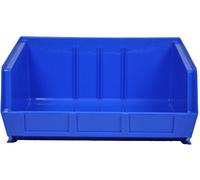 Pack of 5 x Rhino Tuff Bin60 Plastic Storage Parts Bins - Large Stacking Component Box Ideal for Garage Workshop or Warehouse Picking Bin