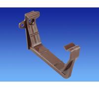 Pack of 5 x Wavin OSMA 4T819br BROWN Gutter Support Bracket for 100mm Squareline system