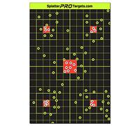 Pack of 50 - 12x18 Splatter Target Shots with a Bright Splash on Impact Instantly See Your Shots