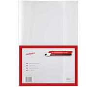 Pack of 50 A4 Clear Exercise Book Covers by Janrax