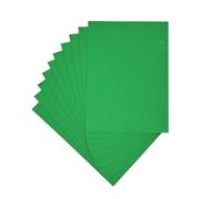 Pack of 50 A4 Green Coloured EVA Foam Sheets