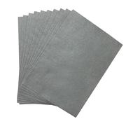 Pack of 50 A4 Grey Coloured Felt 180gsm Sheets