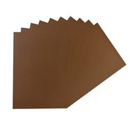 Pack of 50 A5 Brown Coloured Card 160gsm Sheets