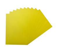 Pack of 50 A5 Light Yellow Coloured Card 160gsm Sheets