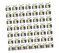 Pack of 50 Adorable Panda Shaped Erasers for Kids School Educational Supplies Fun Learning Rewards and Use Eraser Panda Shaped Erasers