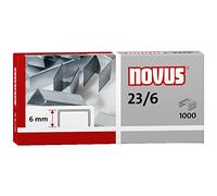 Novus 23/6 Staples (Box of 1000)