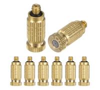 Pack of 50 Brass Atomizing Nozzles Replacement Heads | Orifice 0.1-0.5mm, High Pressure(Orifice Dia 0.5mm)