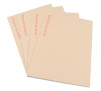 PACK OF 50. BROWN / MANILLA A4 / C4 BOARD BACK ENVELOPES 324mm x 229mm (PLEASE DO NOT BEND)
