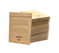 Pack of 50 Bubble Lined Size 1/D Padded Brown Postal Envelopes by Janrax