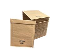 Pack of 50 Bubble Lined Size 2/E Padded Brown Postal Envelopes by Janrax
