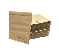 Pack of 50 Bubble Lined Size 5/H Padded Brown Postal Envelopes by Janrax