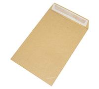 [Pack of 50] C5 Envelopes Strong Manilla Plain 115gsm Self Seal A5