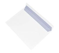 [Pack of 50] C5 Envelopes White Plain 90gsm Peel & Self Seal A5