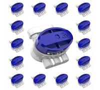 Pack of 50 Cable Connectors Grease Filling Single Core Connector Connection Terminals Boundary Cable Robotic Lawnmower Compatible with Gardena/Bosch/Husqvarna/Worx/Honda/Robomow/iMow