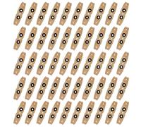 Pack Of 50 Catapults Silencing Pouches 1.8mm Thick Designs Catapults Mute Pouches Set With Elegant Embossing Finishing Catapult With Center Hole
