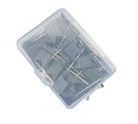 Pack of 50 Colorful Flag Tacks Ideal for Organizing Papers, Crafting, and Marking on Maps and Easy to Use (black)