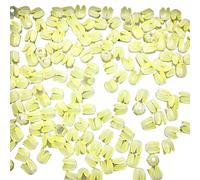 Pack of 50 Colour Print Tulip Buds Flower Shapes Acrylic Blossom Beads Night Light Accessories For Jewish Earrings Making