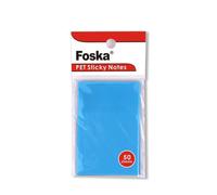Pack Of 50 Coloured Translucent Sticky Notes 75 X 50mm