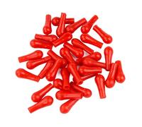 Pack of 50 Dripper Rubber Caps, Rubber Suction Bulb Caps for Various Droppers, Pipettes, Test Tubes and Liquid Pipettes Laboratory Glassware