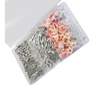 Pack Of 50 Elegant Angelic And Pearls Keychains Portable Accessory Decoration For Adding Sweetness To Life Wedding Craft Supplies