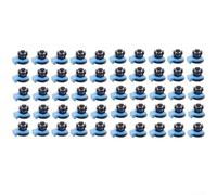 Pack Of 50 Embedded Clamps For 4MM PTFE Tubing Connecting Extruder Head In For 3D Printer Accessories, ABS Tube Claw Buckle For Reliable Fit(50)