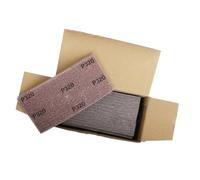 Pack Of 50 Flexible Meshing Sandpaper Sheets Fine Grit Strong Soft Sandpaper For Automotive Bodywork Painting Woodworking Rectangular Meshing