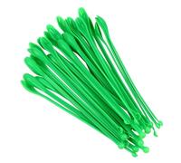 Pack of 50 Laboratory Mixing Spoons Double Ended Spatula Sampler Measuring Spoon for Reagent Trasfer and Experiment Use