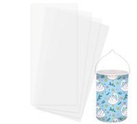 Pack of 50 Lantern Blanks Transparent Paper for Lantern Blanks Round 22 x 51 cm Tracing Paper for Crafts Individual Lanterns Lantern Cuts for Tracing Paper, Architect Paper White 93 g