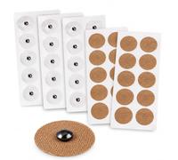 Pack of 50 Magnetic Acupressure Plasters, Reusable Magnetic Plasters for Tension, Acupuncture Magnetic Patches, Magnetic Acupuncture Plasters for Neck, Back & Joints, Skin Colour