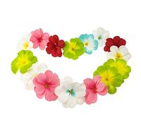 Pack of 50 Mixed Artificial Silk Flower Hawaii Lei Plumeria Frangipani Blooms for Wedding Decor DIY Garland Jewelry Accessories
