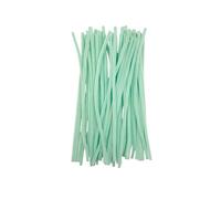 Pack of 50 Pastel Green Coloured Pipe Cleaners 30cm x 6mm Craft Chenille Stems