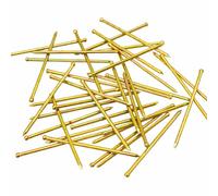 (Pack of 50 pcs) Small Head 1.5 x 40 mm Finishing Nails, Zinc Plated Steel Nails, Nails for Woodworking (50, 1.5 x 40 mm)