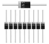 (Pack of 50 Pieces) Chanzon 1N5408 Rectifier Diode 3A 1000V DO-201AD (DO-27) Axial 5408 IN5408 3 Amp 1000 Volt Electronic Silicon Diodes