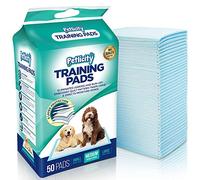 Pack of 50 Puppy Dog/Kitten Toilet Training Pads - Highly Absorbent Mats to protect your Floor, Carpets and Furniture from Pet Pee Wee Mess (Medium 60cm x 60cm)