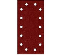 Pack of 50 Sandpaper Sanding Sheets 115 x 230 mm 14 Hole Grain Size 40-180 for Orbital Sanders (Mixed Grit 40-180 Each Pack of 10)