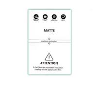 Pack of 50 Small Hydrogel Protectors 180mm x 120mm (Clear Matte)