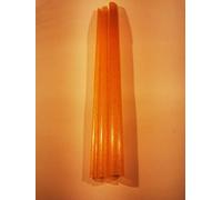 Pack of 50 Straws - 100% bio degradable Sugar Cane Straws Alternate to Plastic and Paper Straws and Sustainable Individually Paper Wrapped Straws (12mm)