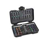 Pack of 50 Strong Ratcheting Driver Set Developed for Greatest Moment 40Nm and Permanent Execution in Demanding Tasks Oxidation Proof